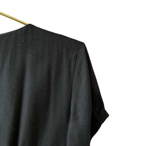 Boden Cap Sleeve Sheath Black Dress Size 14R - Picture 6 of 10